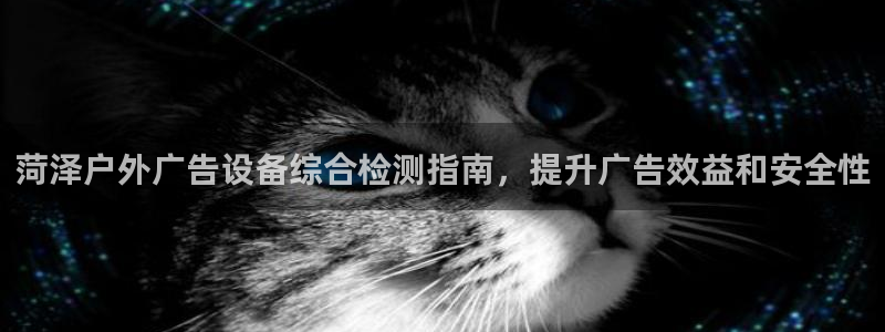 杏宇平台测速链接：菏泽户外广告设备综合检测指南，提升广告效益和安全性