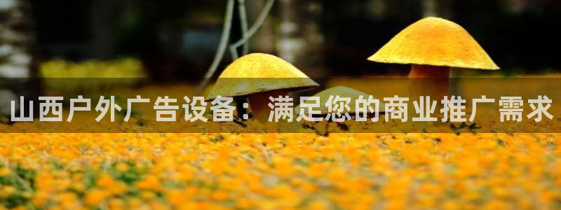 杏宇平台代理多少钱一次：山西户外广告设备：满足您的商业推广需求
