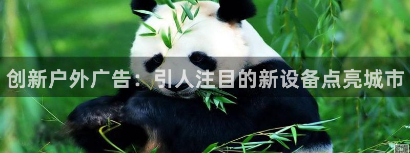 杏宇平台代理多少钱一个月：创新户外广告：引人注目的新设备点亮城市