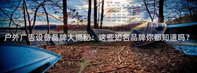杏宇平台代理多少钱：户外广告设备品牌大揭秘：这些知名品牌你都知道吗？