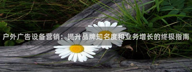 杏宇平台怎么样赚钱：户外广告设备营销：提升品牌知名度和业务增长的终极指南